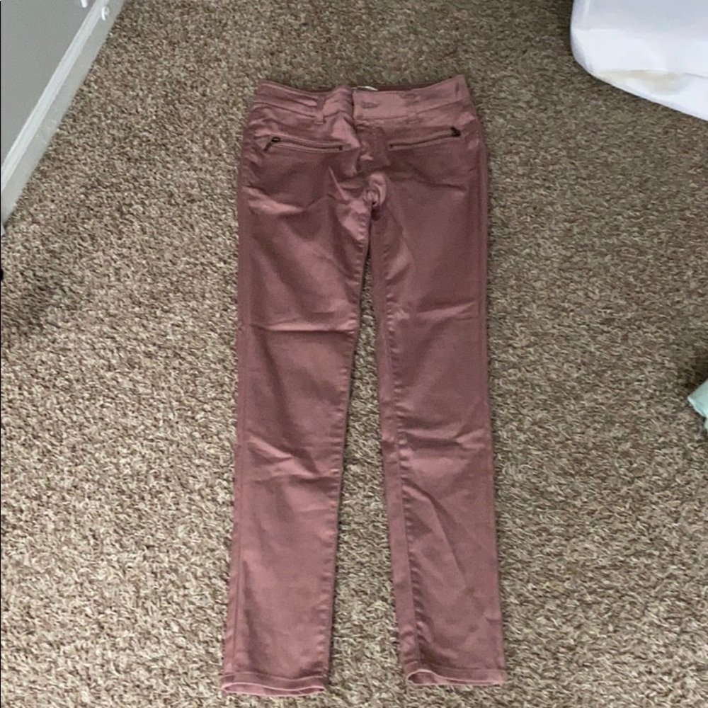 Pink jeans. Like new